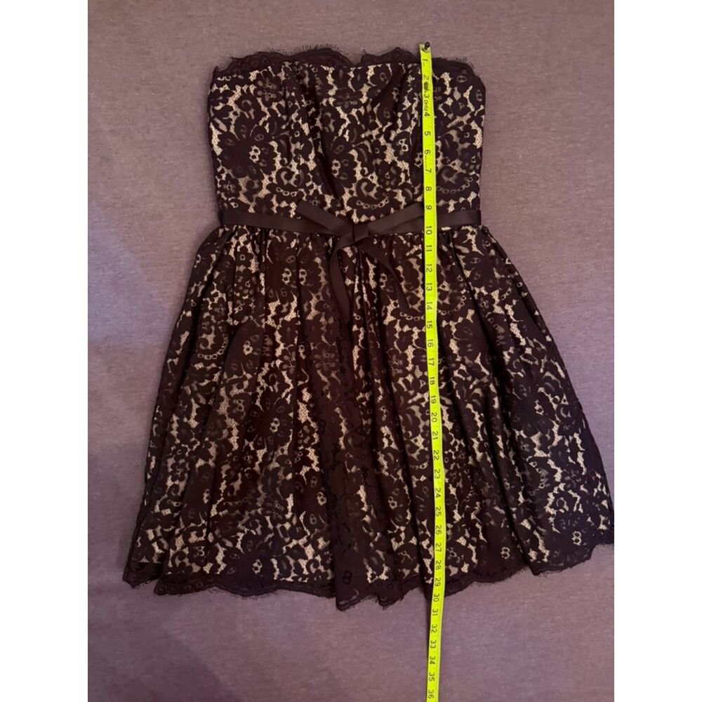 Robert Rodriguez Target Neiman Marcus Lace Strapless Cocktail Dress Size 6 - Picture 6 of 13